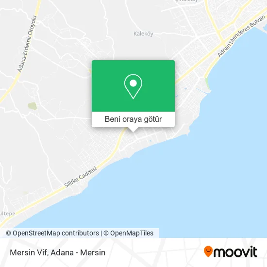 Mersin Vif harita