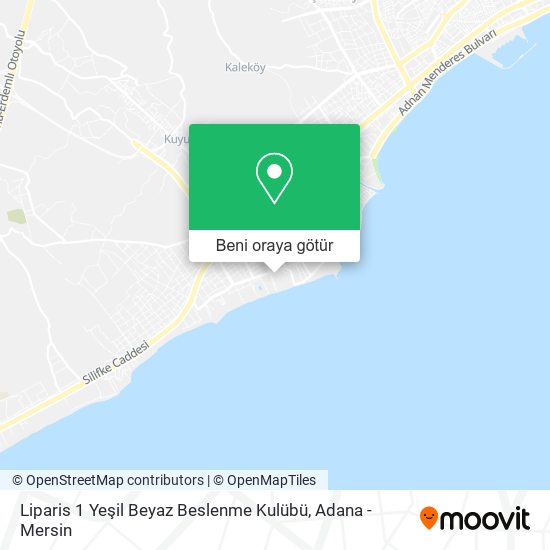 Liparis 1 Yeşil Beyaz Beslenme Kulübü harita