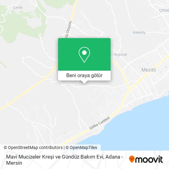 Mavi Mucizeler Kreşi ve Gündüz Bakım Evi harita