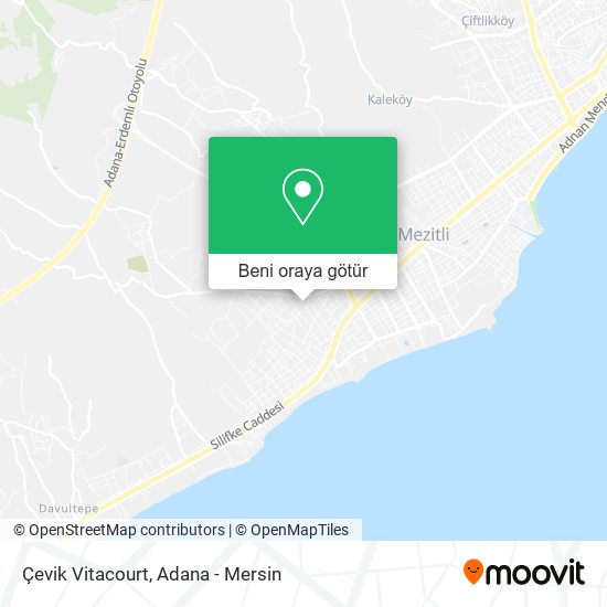 Çevik Vitacourt harita