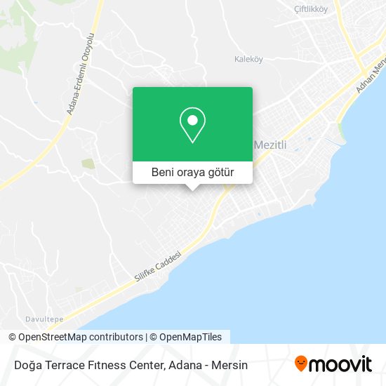Doğa Terrace Fıtness Center harita