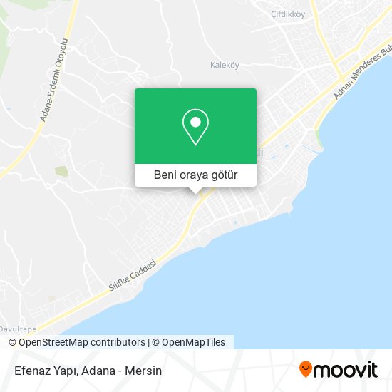 Efenaz Yapı harita