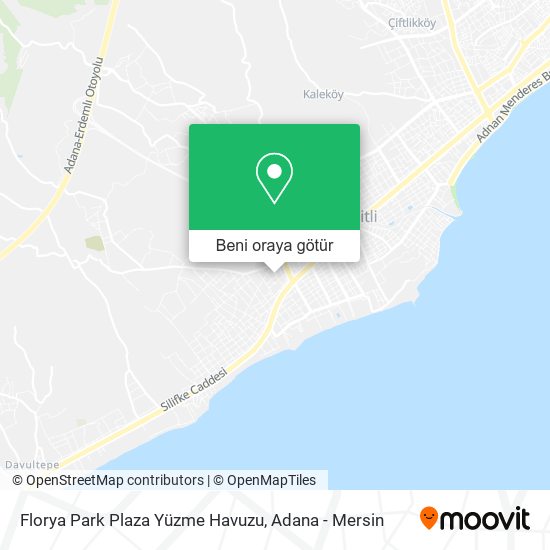 Florya Park Plaza Yüzme Havuzu harita