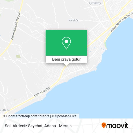Soli Akdeniz Seyehat harita