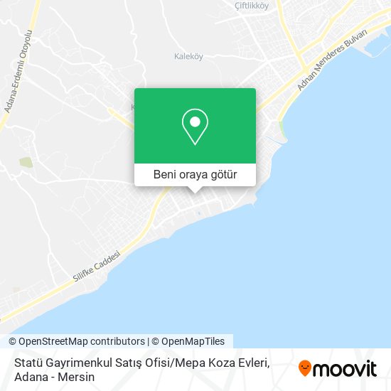 Statü Gayrimenkul Satış Ofisi / Mepa Koza Evleri harita