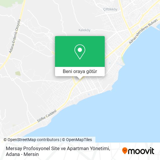 Mersay Profosyonel Site ve Apartman Yönetimi harita