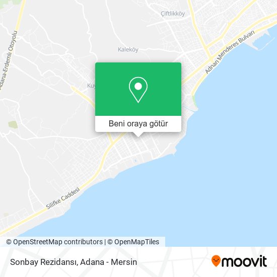 Sonbay Rezidansı harita