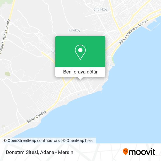 Donatım Sitesi harita