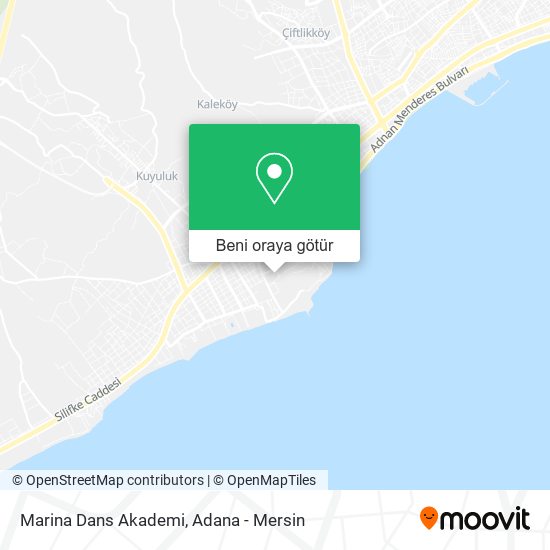 Marina Dans Akademi harita