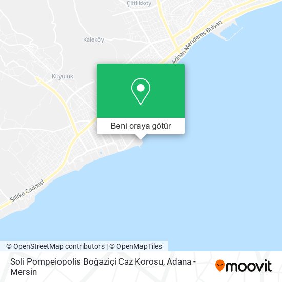 Soli Pompeiopolis Boğaziçi Caz Korosu harita