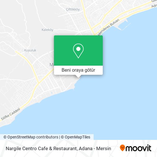 Nargile Centro Cafe & Restaurant harita
