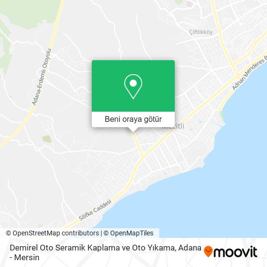 Demirel Oto Seramik Kaplama ve Oto Yıkama harita