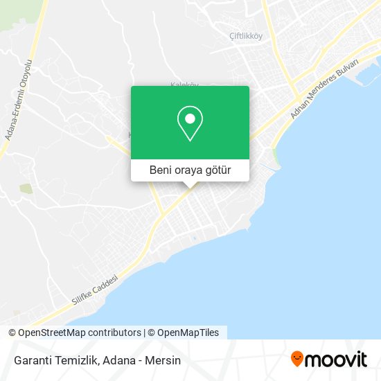 Garanti Temizlik harita