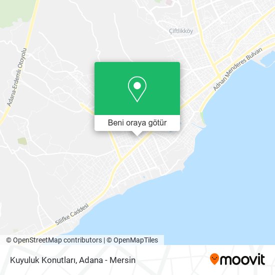 Kuyuluk Konutları harita