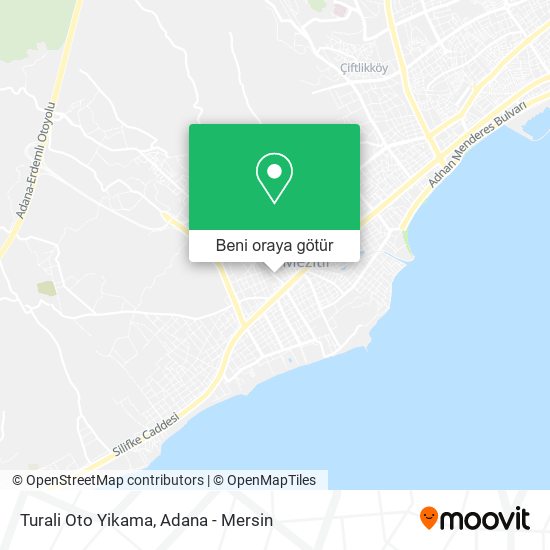 Turali Oto Yikama harita