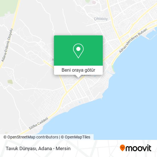 Tavuk Dünyası harita