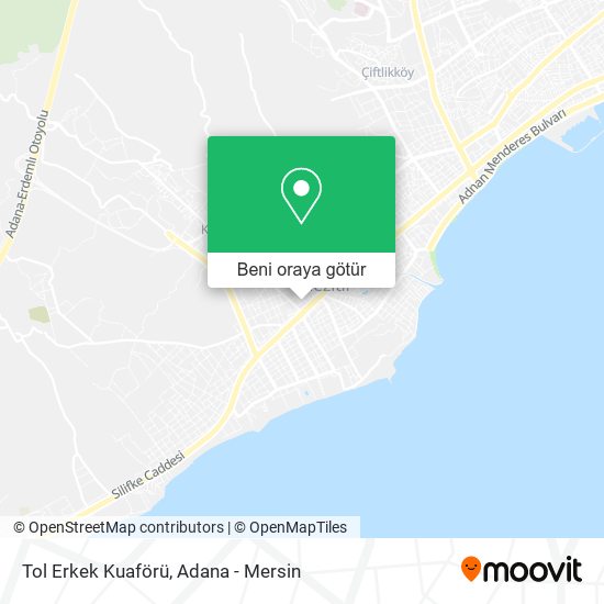 Tol Erkek Kuaförü harita