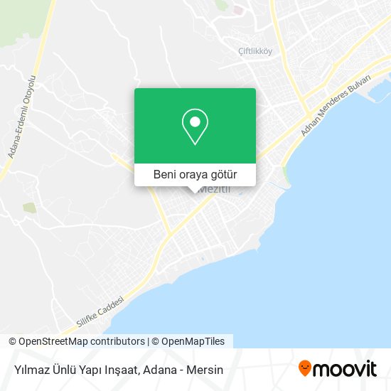 Yılmaz Ünlü Yapı Inşaat harita