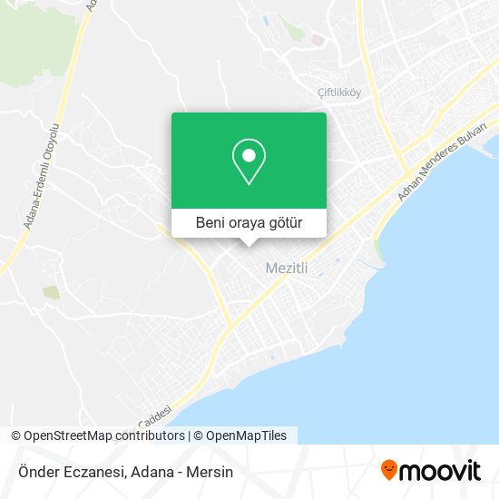 Önder Eczanesi harita