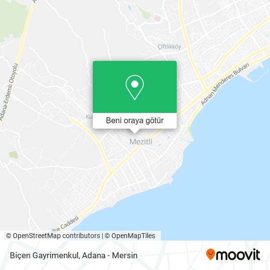Biçen Gayrimenkul harita