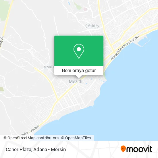 Caner Plaza harita