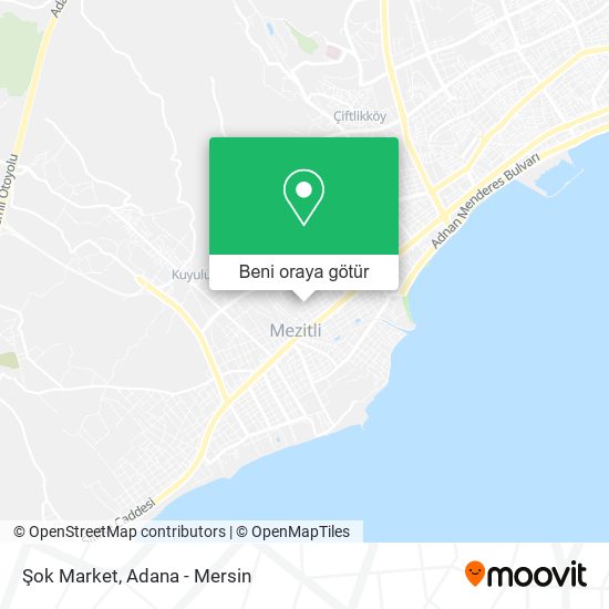 Şok Market harita