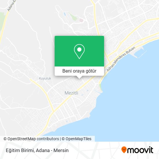 Eğitim Birimi harita
