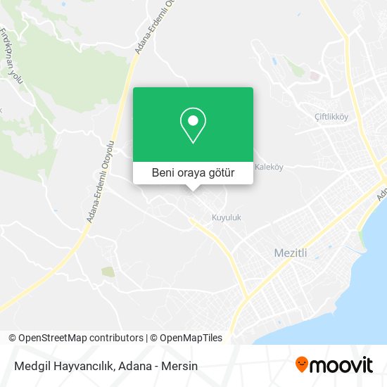 Medgil Hayvancılık harita