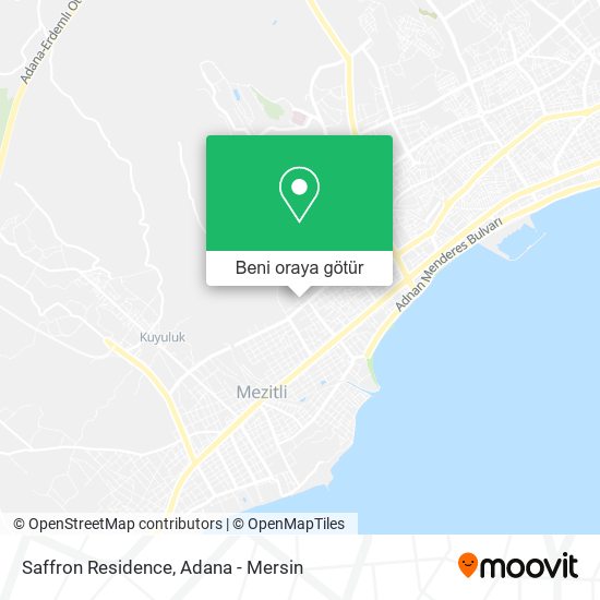 Saffron Residence harita