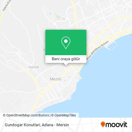 Gundogar Konutlari harita