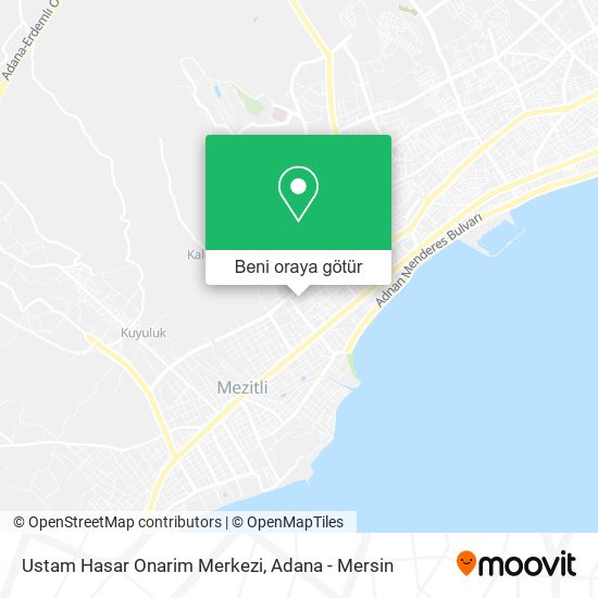 Ustam Hasar Onarim Merkezi harita