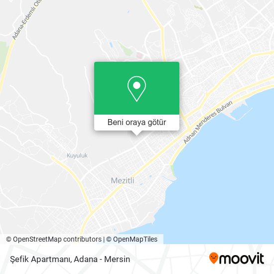 Şefik Apartmanı harita