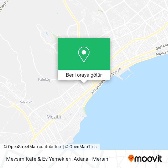 Mevsim Kafe & Ev Yemekleri harita