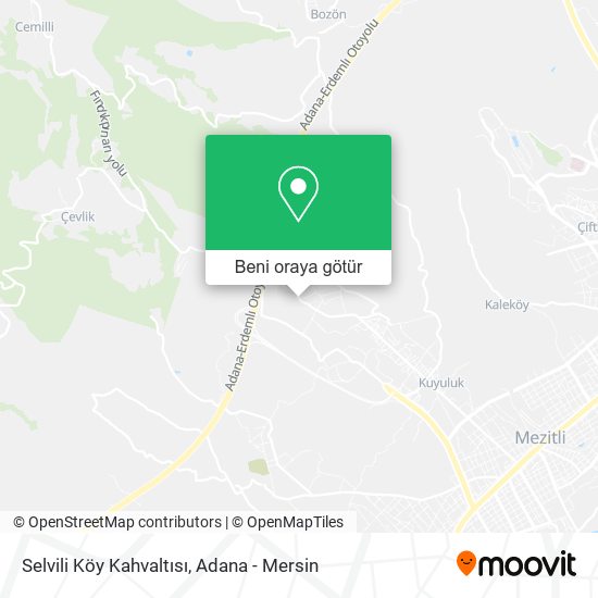 Selvili Köy Kahvaltısı harita