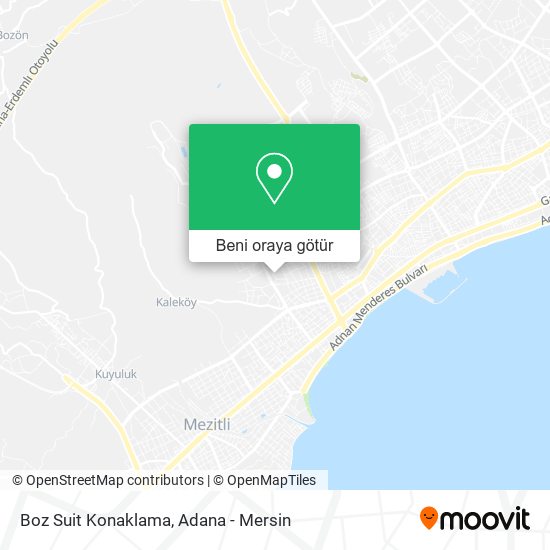 Boz Suit Konaklama harita