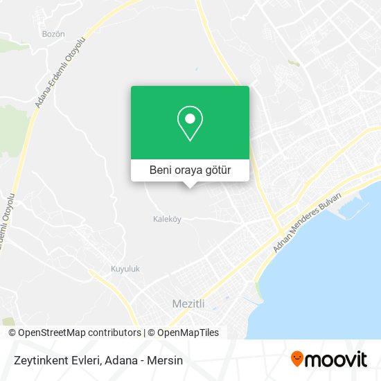 Zeytinkent Evleri harita
