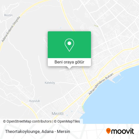 Theortakoylounge harita
