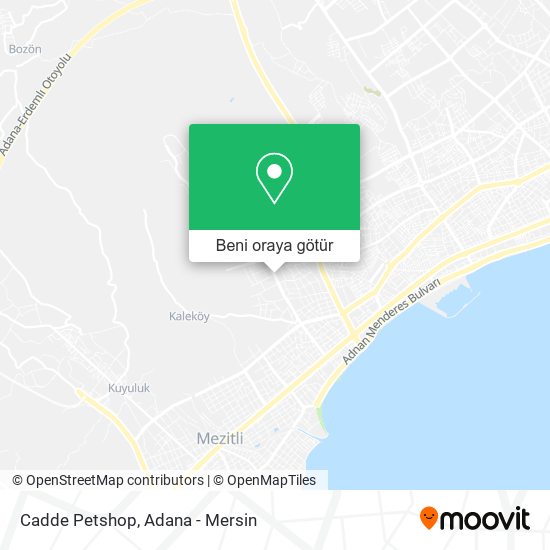 Cadde Petshop harita