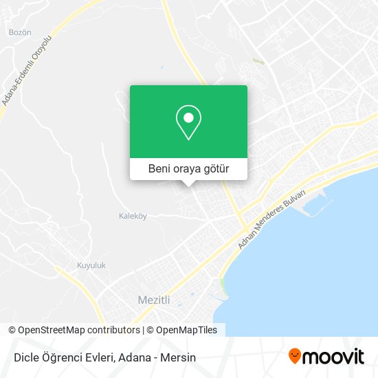 Dicle Öğrenci Evleri harita