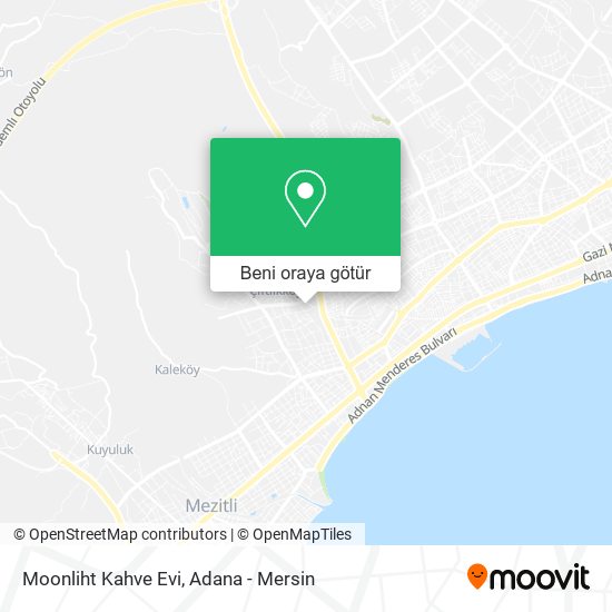 Moonliht Kahve Evi harita