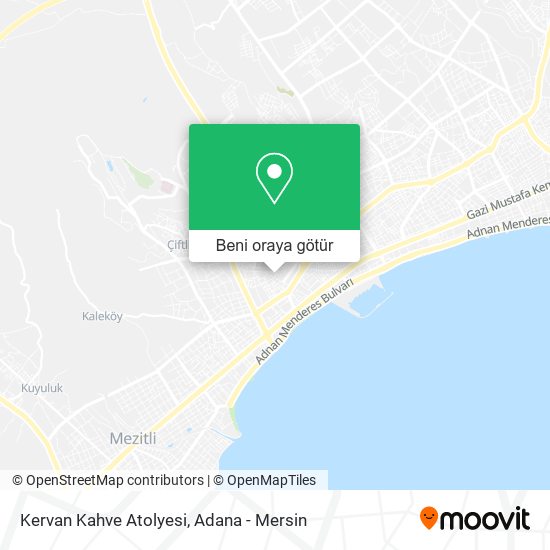 Kervan Kahve Atolyesi harita