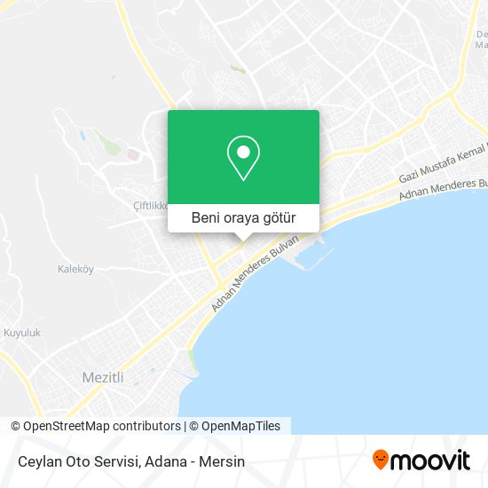Ceylan Oto Servisi harita
