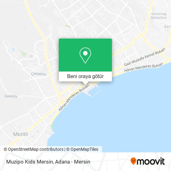 Muzipo Kids Mersin harita