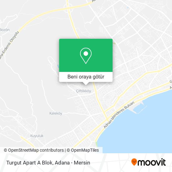 Turgut Apart A Blok harita
