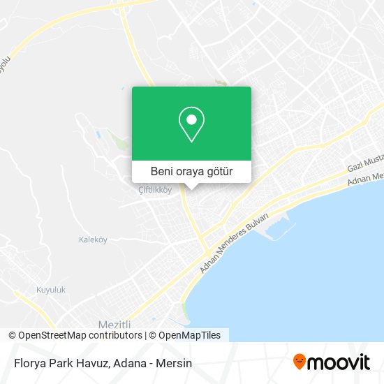 Florya Park Havuz harita
