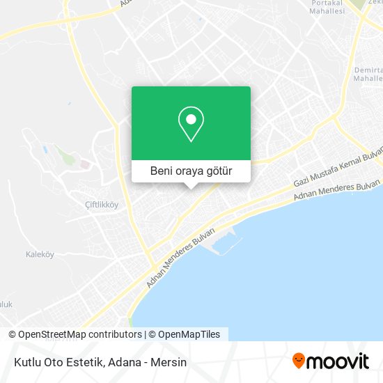 Kutlu Oto Estetik harita
