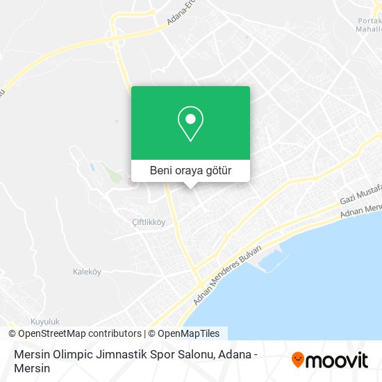 Mersin Olimpic Jimnastik Spor Salonu harita