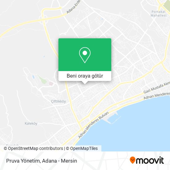 Pruva Yönetim harita