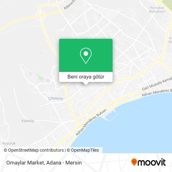 Omaylar Market harita
