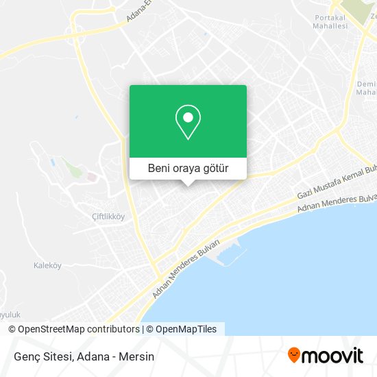 Genç Sitesi harita